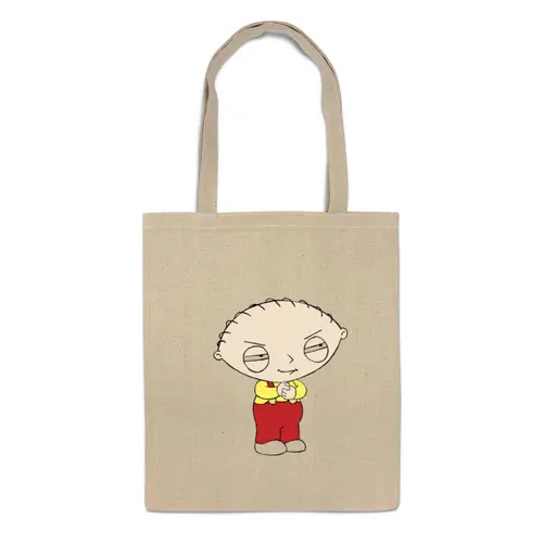 Заказать сумку в Москве. Сумка Stewie Griffin от YellowCloverShop - готовые дизайны и нанесение принтов.