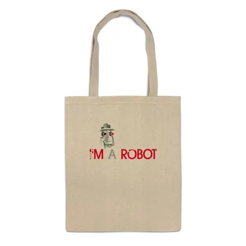 Заказать сумку в Москве. Сумка robot2 от Мила Ярусова - готовые дизайны и нанесение принтов.