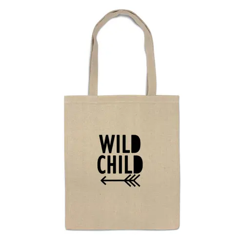 Заказать сумку в Москве. Сумка Wild Child от Петр Золотухин - готовые дизайны и нанесение принтов.