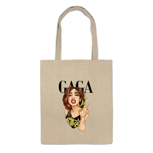 Заказать сумку в Москве. Сумка леди Гага от Татьяна - готовые дизайны и нанесение принтов.
