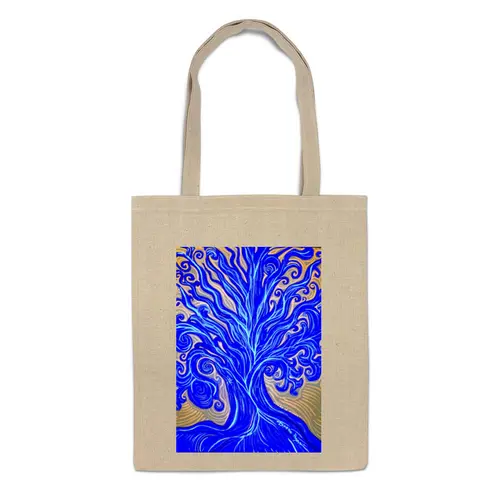 Заказать сумку в Москве. Сумка Древо Воды от lolalonli - готовые дизайны и нанесение принтов.