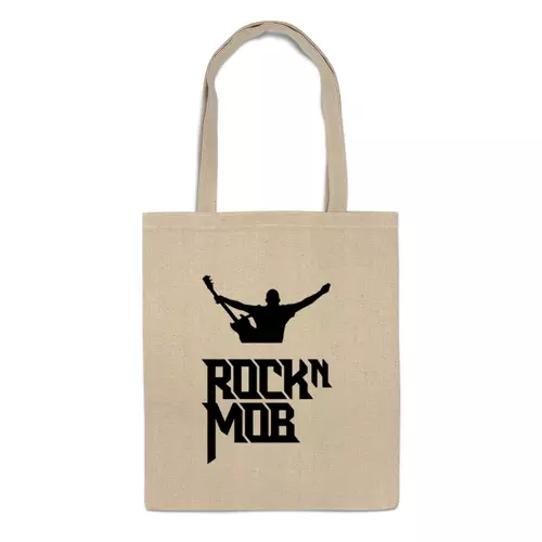 Заказать сумку в Москве. Сумка Rocknmob Shopper от accs@rocknmob.com - готовые дизайны и нанесение принтов.