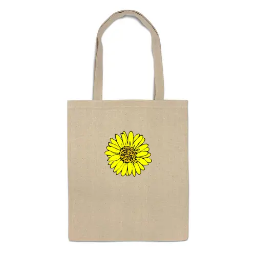 Заказать сумку в Москве. Сумка sunflower  от Ольга  - готовые дизайны и нанесение принтов.