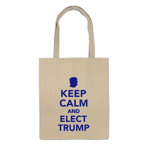 Заказать сумку в Москве. Сумка Elect Trump от skynatural - готовые дизайны и нанесение принтов.