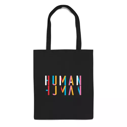 Заказать сумку в Москве. Сумка Human от CoolColor  - готовые дизайны и нанесение принтов.