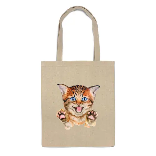 Заказать сумку в Москве. Сумка котенок от queen  - готовые дизайны и нанесение принтов.