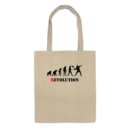 Заказать сумку в Москве. Сумка Evolution - Revolution от Leichenwagen - готовые дизайны и нанесение принтов.