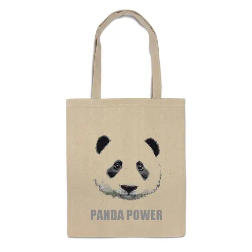 Заказать сумку в Москве. Сумка Панда от kiteshi - готовые дизайны и нанесение принтов.