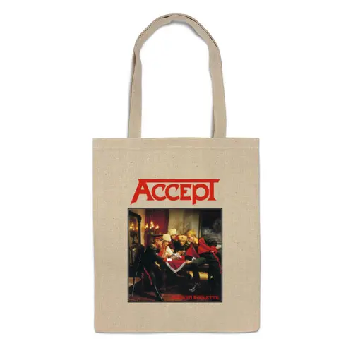 Заказать сумку в Москве. Сумка Accept band от Leichenwagen - готовые дизайны и нанесение принтов.