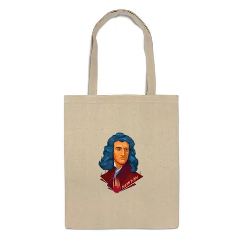 Заказать сумку в Москве. Сумка Ньютон от science - готовые дизайны и нанесение принтов.