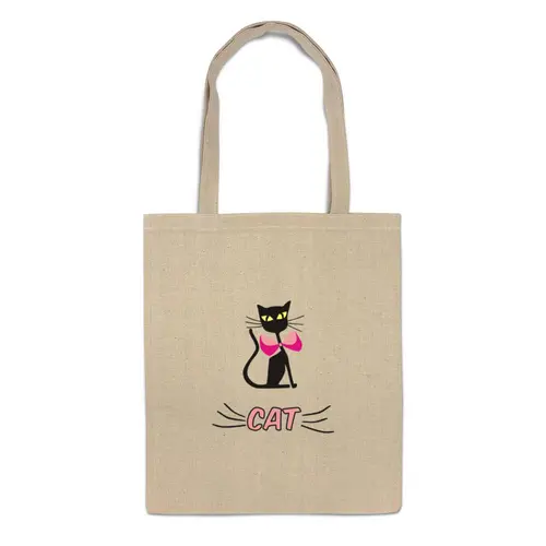 Заказать сумку в Москве. Сумка кошка cat от nikol - готовые дизайны и нанесение принтов.