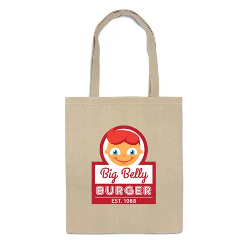 Заказать сумку в Москве. Сумка Big Belly Burger от coolmag - готовые дизайны и нанесение принтов.