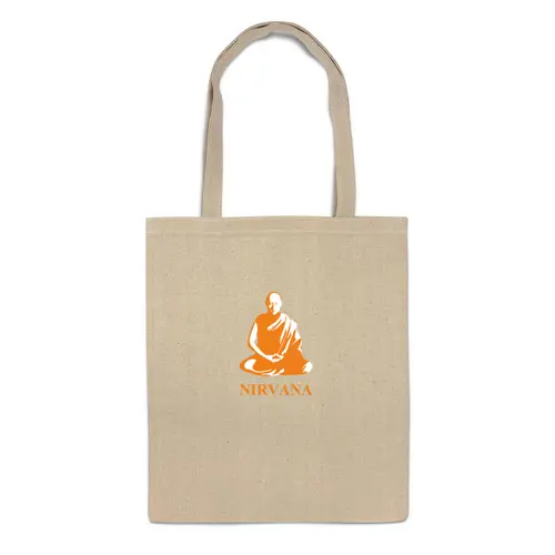 Заказать сумку в Москве. Сумка Nirvana-orange от LINGAM ART | lingam.ord@gmail.com - готовые дизайны и нанесение принтов.