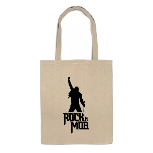 Заказать сумку в Москве. Сумка Rocknmob Shopper от accs@rocknmob.com - готовые дизайны и нанесение принтов.