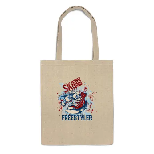 Заказать сумку в Москве. Сумка Freestyler от T-shirt print  - готовые дизайны и нанесение принтов.