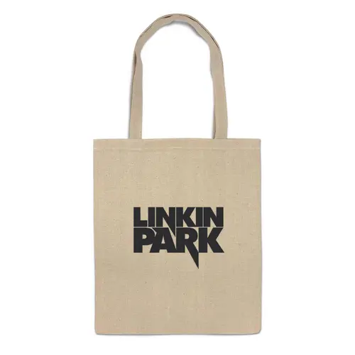 Заказать сумку в Москве. Сумка Linkin Park logo от alexunder - готовые дизайны и нанесение принтов.