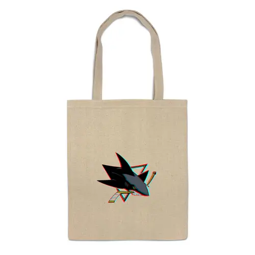 Заказать сумку в Москве. Сумка San Jose Sharks от kspsshop - готовые дизайны и нанесение принтов.