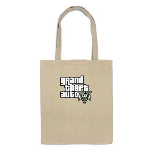 Заказать сумку в Москве. Сумка Grand Theft Auto 5 от VashAdmin - готовые дизайны и нанесение принтов.