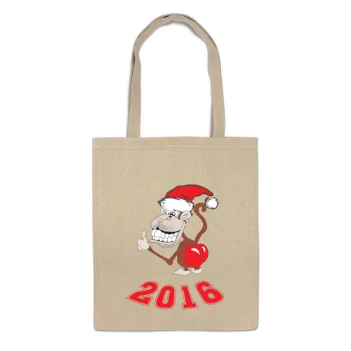 Заказать сумку в Москве. Сумка Обезьяна (Новый год 2016) от Easy-store - готовые дизайны и нанесение принтов.