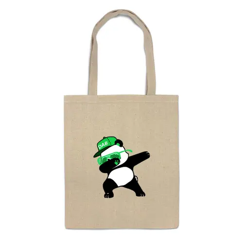 Заказать сумку в Москве. Сумка Dab Panda  от DESIGNER   - готовые дизайны и нанесение принтов.