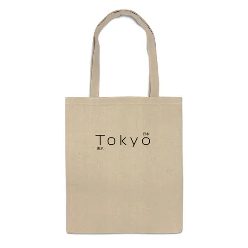 Заказать сумку в Москве. Сумка Tokyo 2 от nikskiru - готовые дизайны и нанесение принтов.