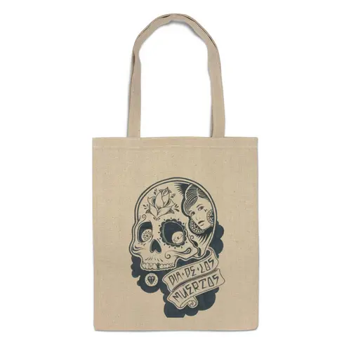 Заказать сумку в Москве. Сумка День Мертвых в Мексике от Weed Stuff`a - готовые дизайны и нанесение принтов.