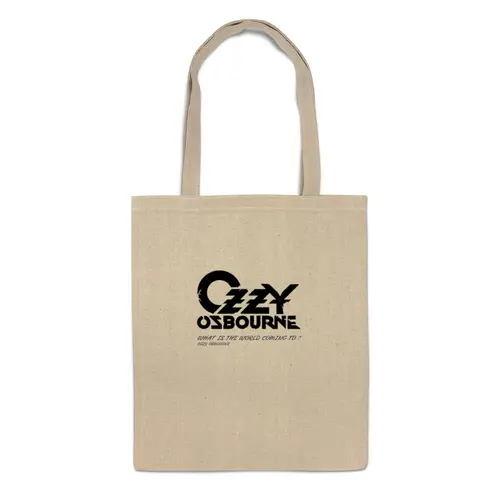 Заказать сумку в Москве. Сумка Ozzy Osbourne от Leichenwagen - готовые дизайны и нанесение принтов.