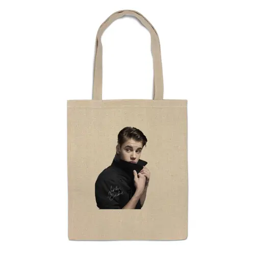 Заказать сумку в Москве. Сумка Justin Bieber от buhonow - готовые дизайны и нанесение принтов.