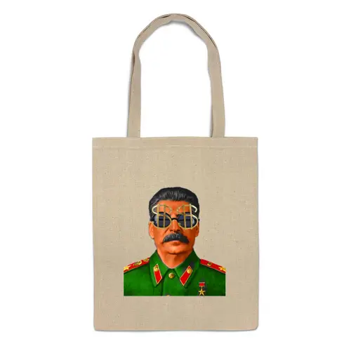 Заказать сумку в Москве. Сумка Сталин от Vinli.shop  - готовые дизайны и нанесение принтов.