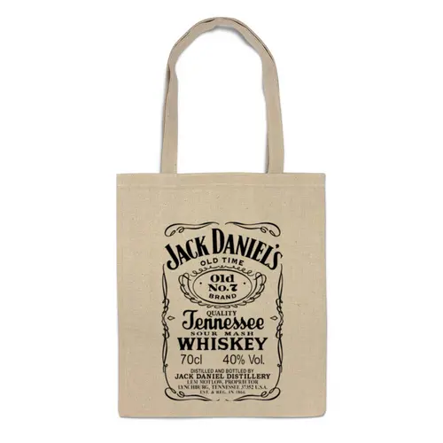 Заказать сумку в Москве. Сумка Jack Daniels от Leichenwagen - готовые дизайны и нанесение принтов.