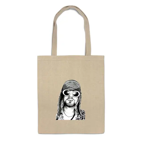 Заказать сумку в Москве. Сумка Kurt Cobain  от Leichenwagen - готовые дизайны и нанесение принтов.