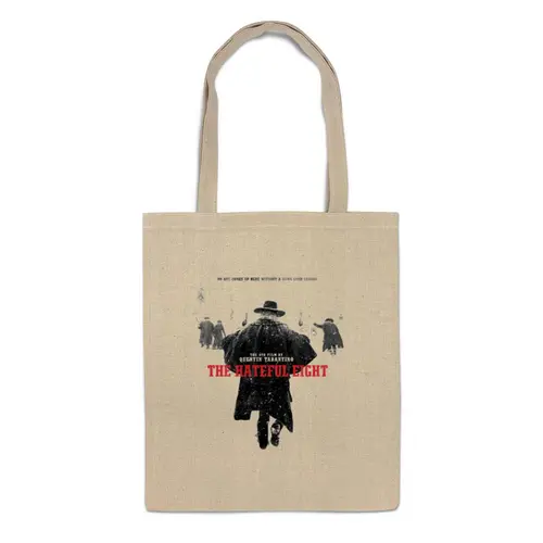 Заказать сумку в Москве. Сумка Hateful Eight / Омерзительная восьмерка от KinoArt - готовые дизайны и нанесение принтов.