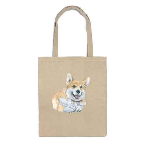 Заказать сумку в Москве. Сумка Любимый пес от juliafast77 - готовые дизайны и нанесение принтов.