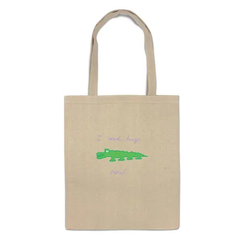 Заказать сумку в Москве. Сумка крокодил от Karina Radomskaya - готовые дизайны и нанесение принтов.