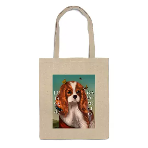 Заказать сумку в Москве. Сумка Собака от Марина  - готовые дизайны и нанесение принтов.