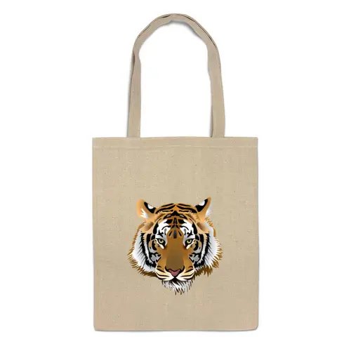 Заказать сумку в Москве. Сумка Взгляд тигра от Виктор Гришин - готовые дизайны и нанесение принтов.