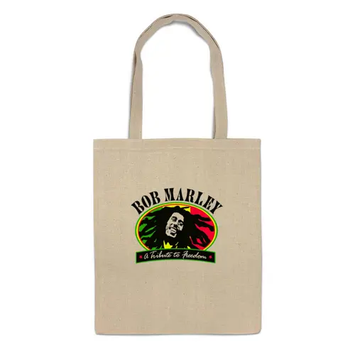Заказать сумку в Москве. Сумка "Bob Marley" от Fedor - готовые дизайны и нанесение принтов.