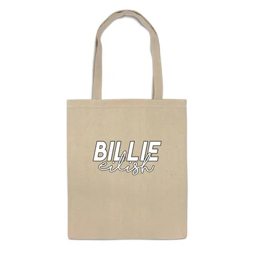 Заказать сумку в Москве. Сумка Billie Eilish от DESIGNER   - готовые дизайны и нанесение принтов.