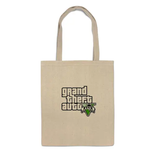 Заказать сумку в Москве. Сумка Grand Theft Auto V от YellowCloverShop - готовые дизайны и нанесение принтов.