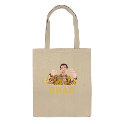 Заказать сумку в Москве. Сумка PPAP Apple  от cherdantcev - готовые дизайны и нанесение принтов.