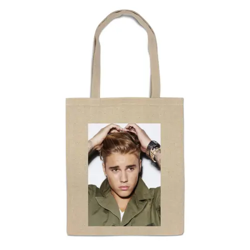 Заказать сумку в Москве. Сумка Justin Bieber от Vladec11 - готовые дизайны и нанесение принтов.