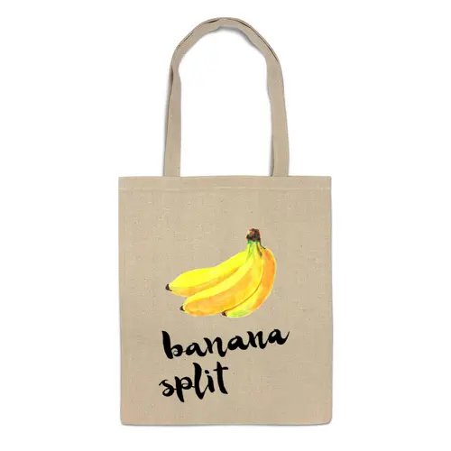 Заказать сумку в Москве. Сумка Banana split от Liby - готовые дизайны и нанесение принтов.