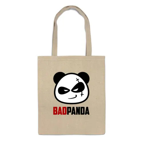 Заказать сумку в Москве. Сумка Bad Panda от Leichenwagen - готовые дизайны и нанесение принтов.