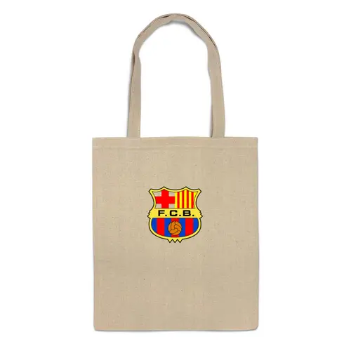 Заказать сумку в Москве. Сумка Futbol Club Barcelona от KinoArt - готовые дизайны и нанесение принтов.