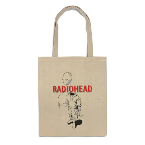 Заказать сумку в Москве. Сумка Radiohead  от geekbox - готовые дизайны и нанесение принтов.