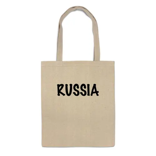 Заказать сумку в Москве. Сумка RUSSIA от Владимир Волчков - готовые дизайны и нанесение принтов.
