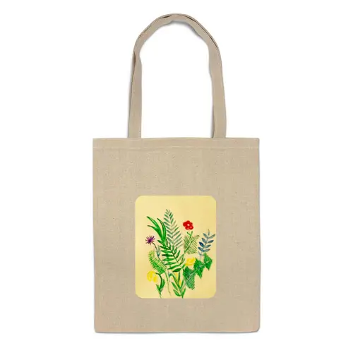 Заказать сумку в Москве. Сумка Растения от mrs-snit@yandex.ru - готовые дизайны и нанесение принтов.