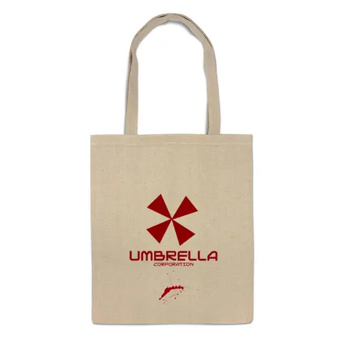 Заказать сумку в Москве. Сумка Resident Evil: Umbrella Corporation от game-fan - готовые дизайны и нанесение принтов.