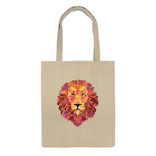 Заказать сумку в Москве. Сумка Лев (Lion) от trugift - готовые дизайны и нанесение принтов.
