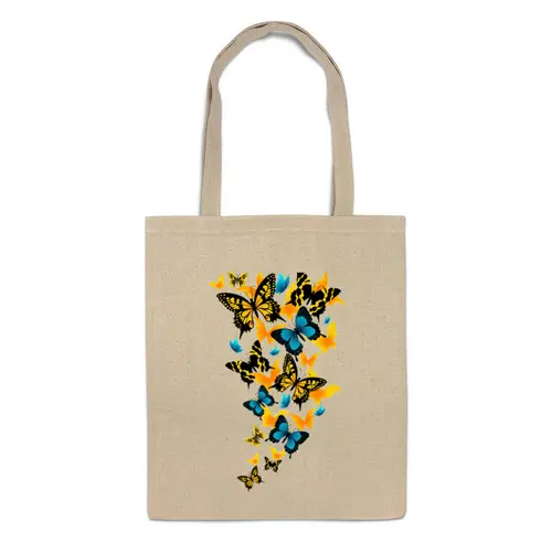 Заказать сумку в Москве. Сумка Бабочки летают бабочки... от Виктор Гришин - готовые дизайны и нанесение принтов.